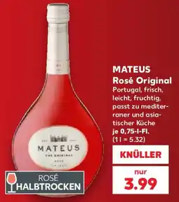 Kaufland MATEUS Rosé Original Angebot