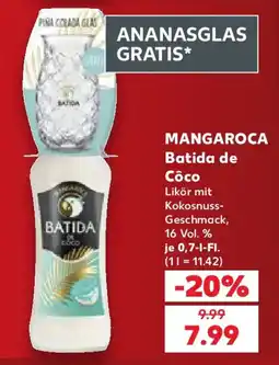 Kaufland MANGAROCA Batida de Côco Angebot