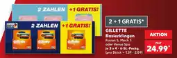 Kaufland GILLETTE Rasierklingen Angebot