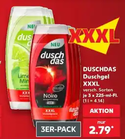 Kaufland DUSCHDAS Duschgel Angebot