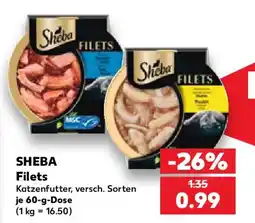 Kaufland SHEBA Filets Angebot