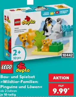 Kaufland LEGO duplo Bau- und Spielset »Wildtier-Familien: Pinguine und Löwen« Angebot