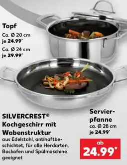 Kaufland SILVERCREST® Kochgeschirr mit Wabenstruktur Angebot