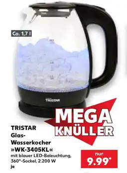 Kaufland TRISTAR Glas-Wasserkocher Angebot