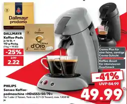 Kaufland PHILIPS Senseo Kaffee-padmaschine Angebot