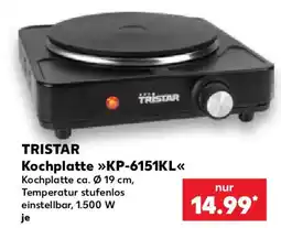 Kaufland TRISTAR Kochplatte »KP-6151KL« Angebot