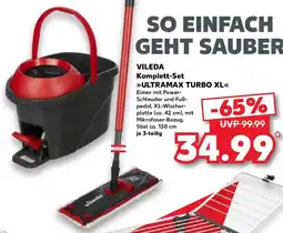 Kaufland VILEDA Komplett-Set ULTRAMAX TURBO XL Angebot