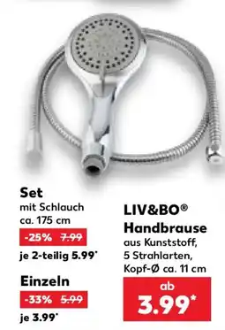 Kaufland LIV&BO Handbrause Angebot