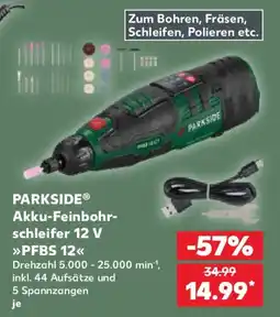 Kaufland PARKSIDE Akku-Feinbohrschleifer 12 V Angebot