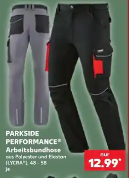 Kaufland PARKSIDE PERFORMANCE Arbeitsbundhose Angebot