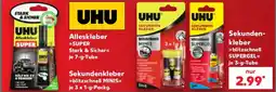 Kaufland UHU Sekundenkleber »blitzschnell SUPERGEL« Angebot