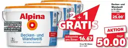 Kaufland Alpina Decken- und Wandweiß Angebot