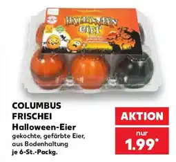Kaufland COLUMBUS FRISCHEI Halloween-Eier Angebot