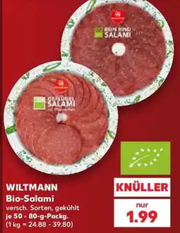Kaufland WILTMANN Bio-Salami Angebot