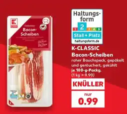 Kaufland K-CLASSIC Bacon-Scheiben Angebot