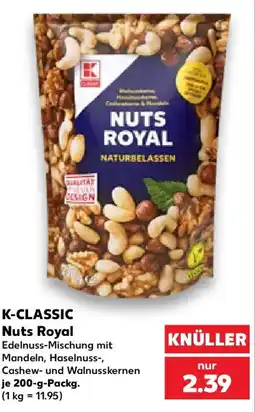 Kaufland K-CLASSIC Nuts Royal Angebot