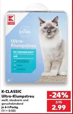 Kaufland K-CLASSIC Ultra-Klumpstreu Angebot