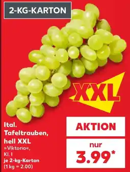 Kaufland Ital. Tafeltrauben, hell XXL »Viktoria« Angebot