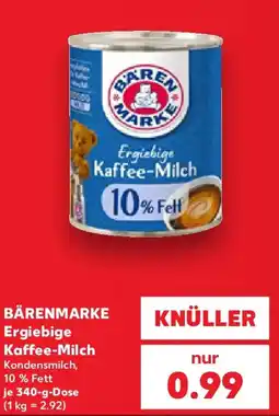 Kaufland BÄRENMARKE Ergiebige Kaffee-Milch Angebot
