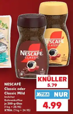 Kaufland NESCAFÉ Classic oder Classic Mild Angebot