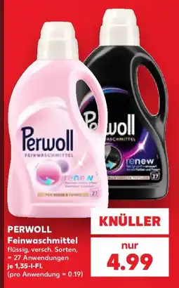 Kaufland Perwoll Feinwaschmittel Angebot
