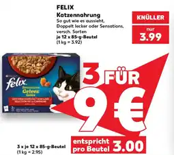Kaufland FELIX Katzenfutter Angebot