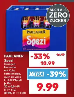 Kaufland PAULANER Spezi Angebot