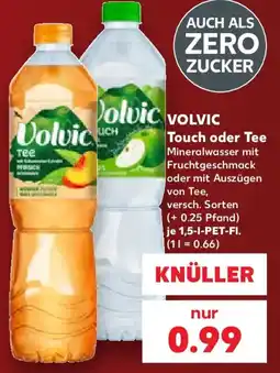 Kaufland Volvic Touch oder Tee Angebot