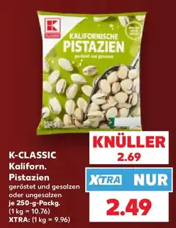Kaufland K-CLASSIC Kaliforn. Pistazien Angebot