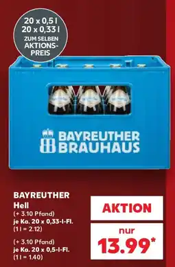 Kaufland BAYREUTHER Hell Angebot