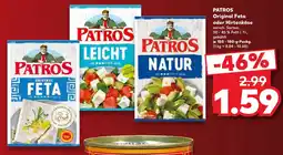 Kaufland PATROS Original Feta Angebot