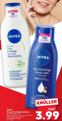 Kaufland NIVEA Körper-Feuchtigkeitspflege Angebot