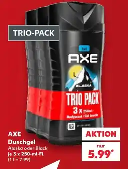 Kaufland AXE Duschgel Angebot
