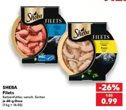 Kaufland SHEBA Filets Angebot