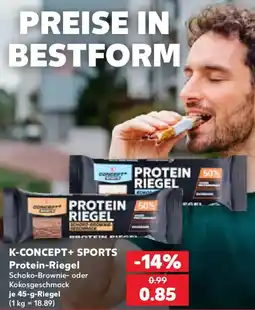 Kaufland K-CONCEPT+ SPORTS Protein-Riegel Angebot