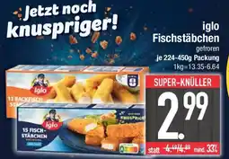 E-Center iglo Fischstäbchen Angebot