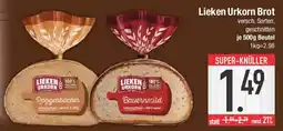 E-Center Lieken Urkorn Brot Angebot