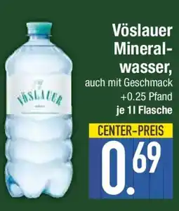 E-Center Vöslauer Mineralwasser Angebot