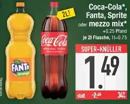 E-Center Coca-Cola*, Fanta, Sprite Angebot