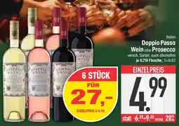 E-Center Doppio Passo Wein oder Prosecco Angebot