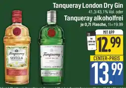 E-Center Tanqueray London Dry Gin Angebot