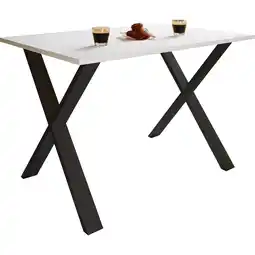 Netto Marken-Discount VCM Premium Holz Esstisch H. 76 x B. 110 x T. 80 cm Küchentisch Speisetisch Tisch Xona X Angebot