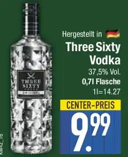 E-Center Three Sixty Vodka Angebot