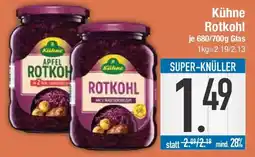 E-Center Kühne Rotkohl Angebot