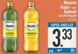 E-Center Mazola Raps- oder Keimöl Angebot