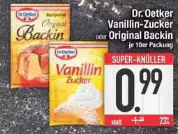 E-Center Dr. Oetker Vanillin-Zucker Angebot