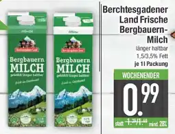 E-Center Berchtesgadener Land Frische Bergbauern-Milch Angebot