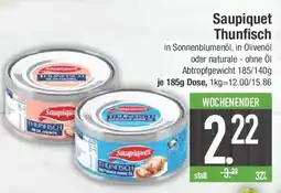 E-Center Saupiquet Thunfisch Angebot