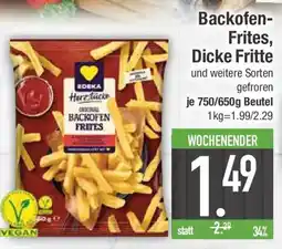 E-Center EDEKA Herzstücke Backofen Frites Angebot