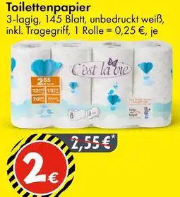 TEDi Toilettenpapier Angebot